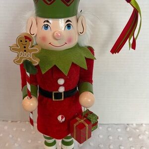 Elf Nutcracker 15 inch